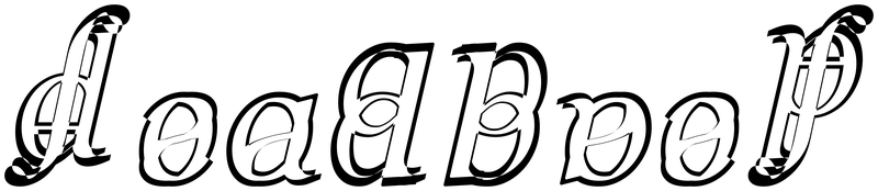 Ambigram for deadbeef in Georgiai
